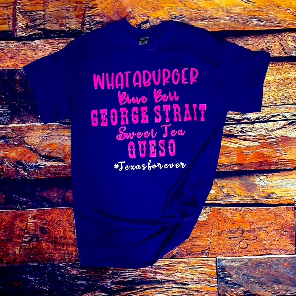 Women’s Texas shirt custom made!